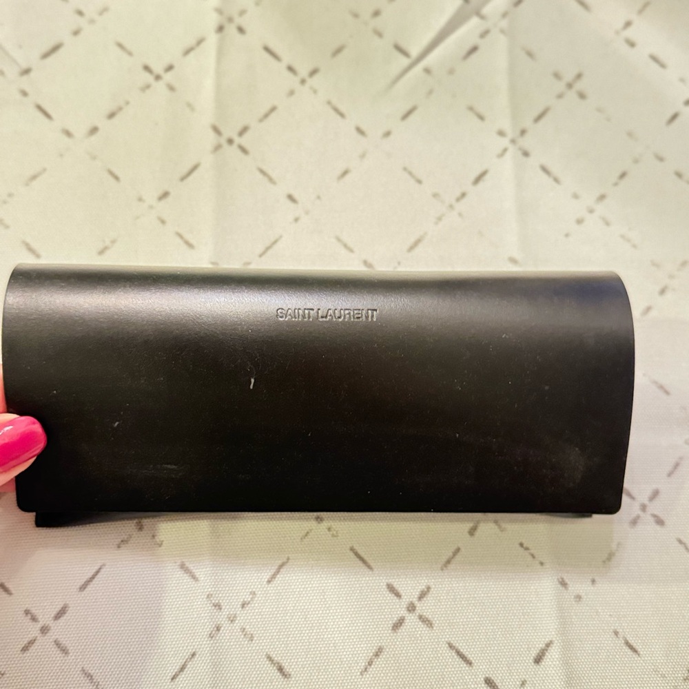 New 🆕 Saint Laurent Black Sunglasses Case